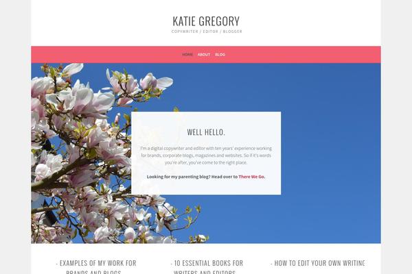 katiegregory.com site used Natalielist