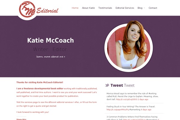 katiemccoach.com site used Your-generated-divi-child-theme-template-by-divicake-3