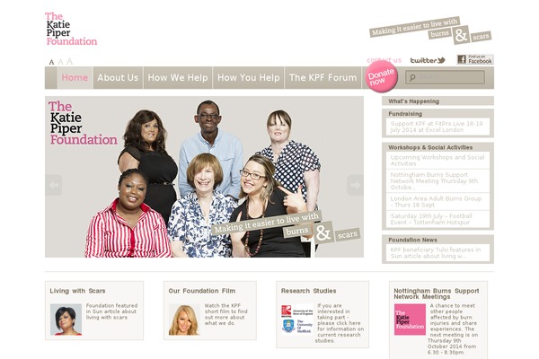 katiepiperfoundation.org.uk site used Latest-charity