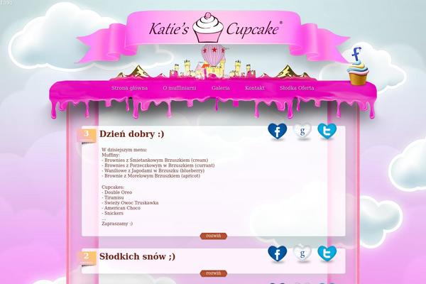 katiescupcake.pl site used Appsbow