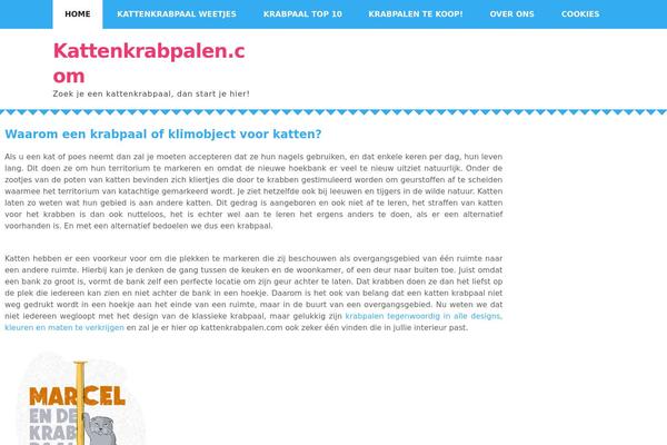 kattenkrabpalen.com site used Animate-lite