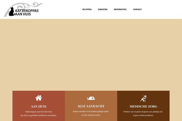 Hind theme site design template sample