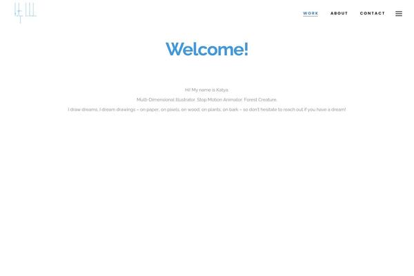 Haar theme site design template sample