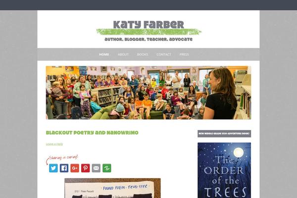 katyfarber.com site used Gray Chalk