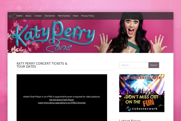 katyperryzone.com site used deLighted
