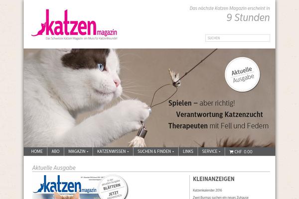 katzenmagazin.ch site used Katzenmagazin