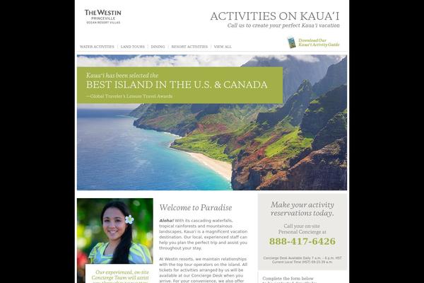 kauaiactivityplanner.com site used Mauiactvty