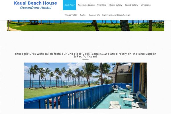 kauaibeachhouse.net site used Fullscreen Lite