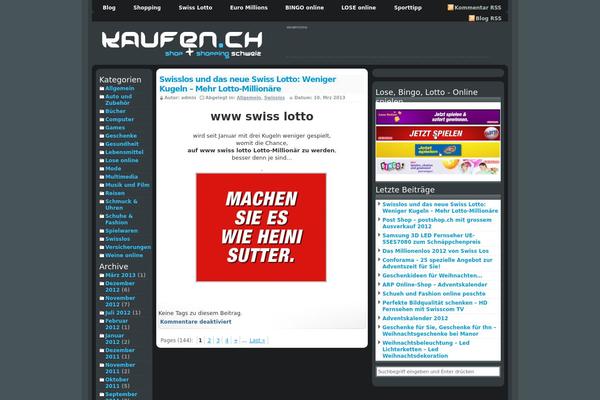 kaufen.ch site used Acosminv3-extend-normal