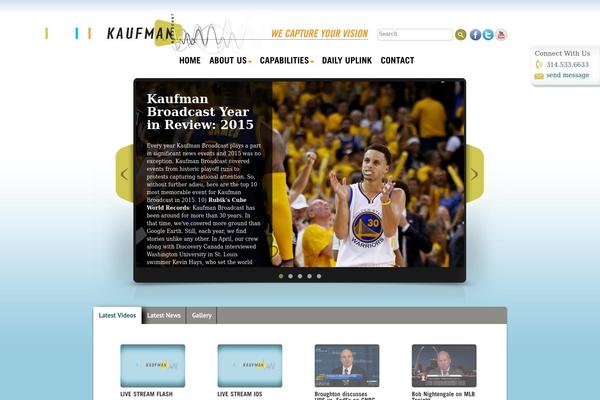 kaufmanbroadcast.com site used Kaufman_broadcast_theme