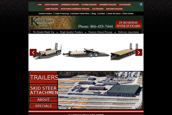 kaufmantrailers.com site used Kaufmantrailers-v2.1