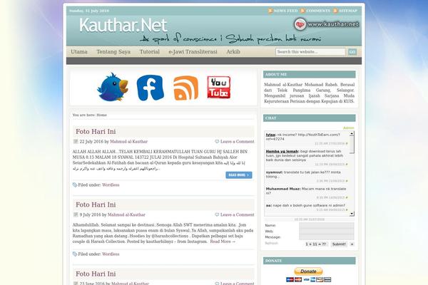 Site using CommentLuv plugin