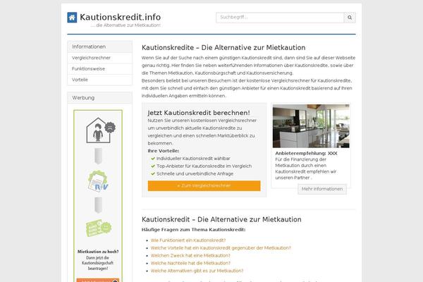 kautionskredit.info site used Jstrap-theme