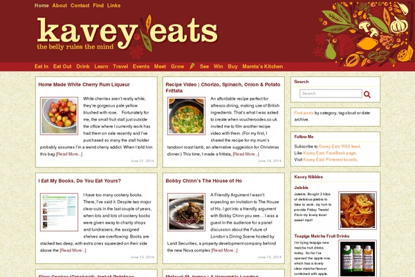 kaveyeats.com site used F2-kaveyeats