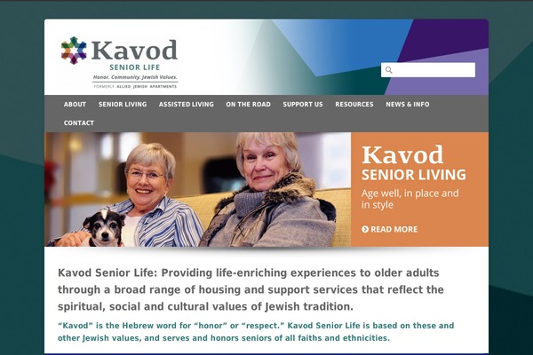 kavodseniorlife.org site used Kavod-2019