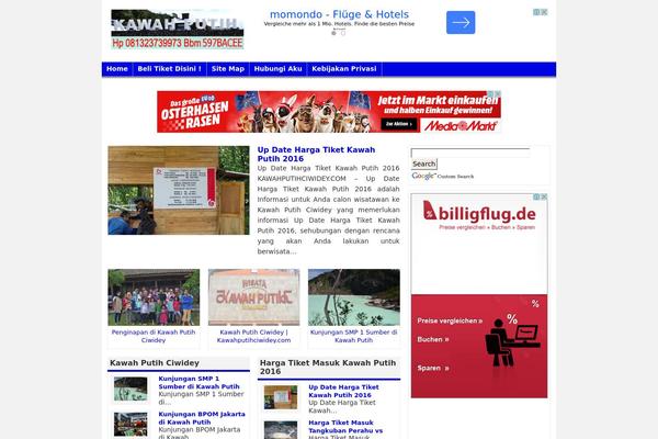 kawahputihciwidey.com site used Tetap Semangat
