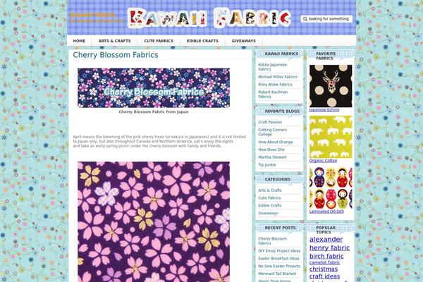 kawaii-fabric.com site used Techified