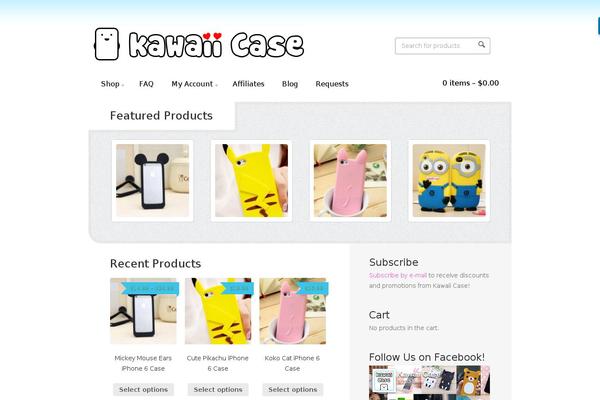 kawaiicase.com site used Wootique