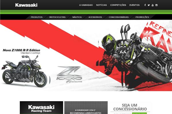 kawasakibrasil.com site used Kawasaki