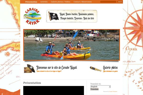 Pacifica theme site design template sample