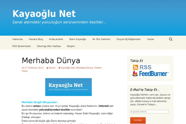 Twenty Thirteen theme site design template sample