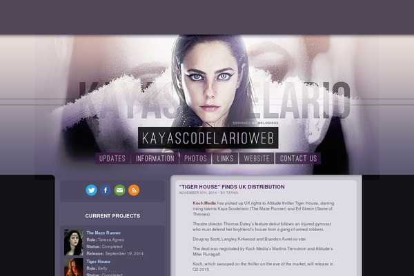 kayascodelario.net site used V11