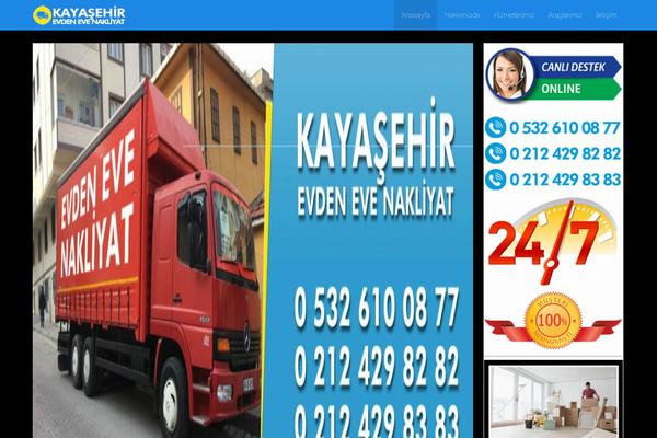 kayasehirevdenevenakliyat.com site used SEO WP