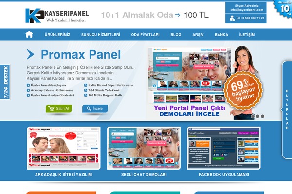kayseripanel.com site used Kptema