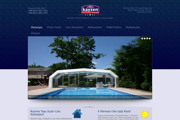 kayzenyapi.com site used Hospitality