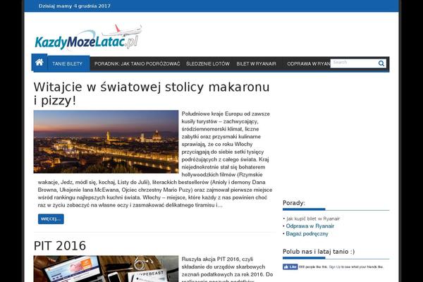 kazdymozelatac.pl site used Supermag-child