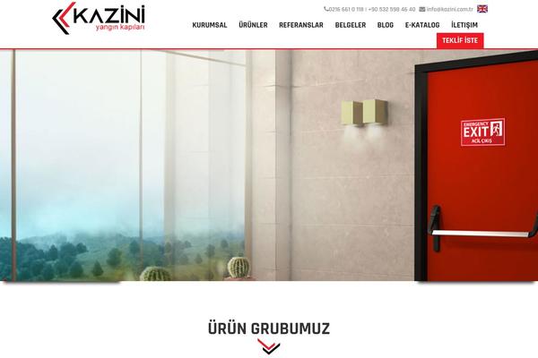 kazini.com.tr site used Kazini