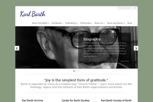Twenty Twelve theme site design template sample