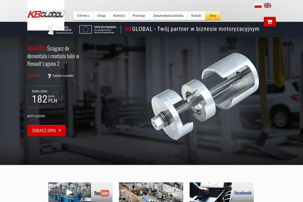 kbglobal.pl site used Castex