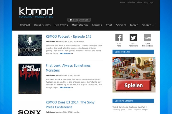 kbmod.com site used Kbmod3