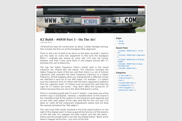 Default theme site design template sample