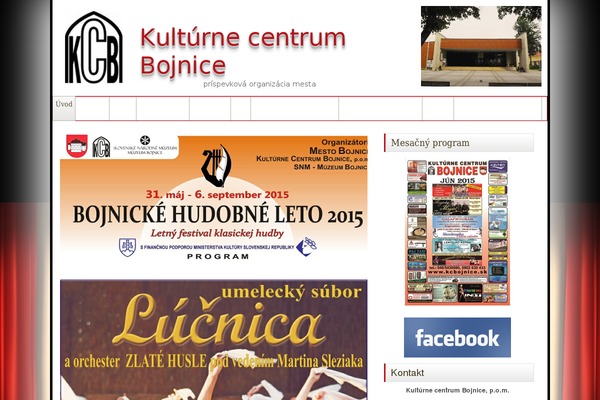 kcbojnice.sk site used Educationzone