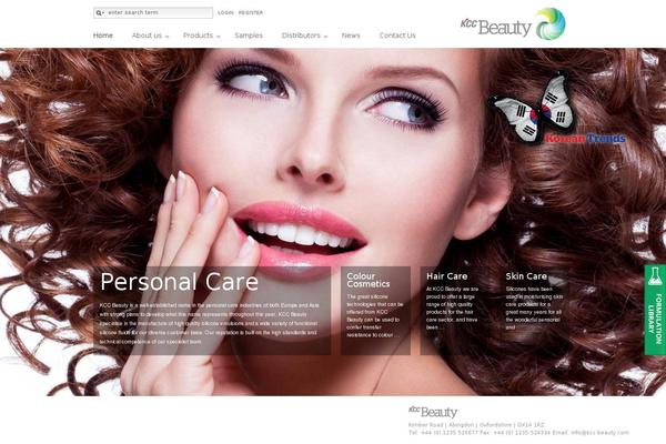 kcc-beauty.com site used Kccbeauty