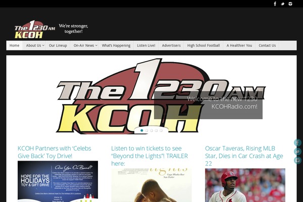 kcohradio.com site used Tempera