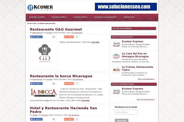 kcomer.com site used Florine