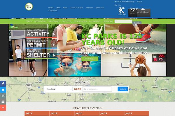 parks WordPress theme, websites list used parks theme parks theme websites examples