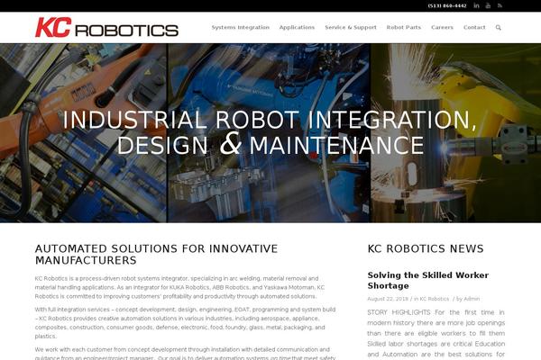 Enfold theme site design template sample