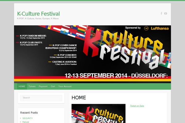 kculturefestival.com site used Travelify