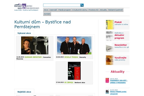 kdbystricenp.cz site used Bystrice