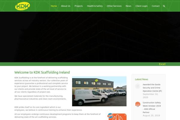 kdkscaffolding.ie site used Kdk-scaffolding-child