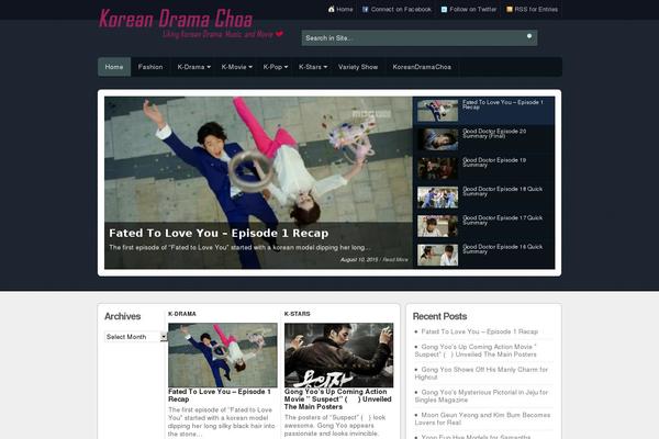 kdramachoa.com site used Gabfire-snapwire-628bb9f