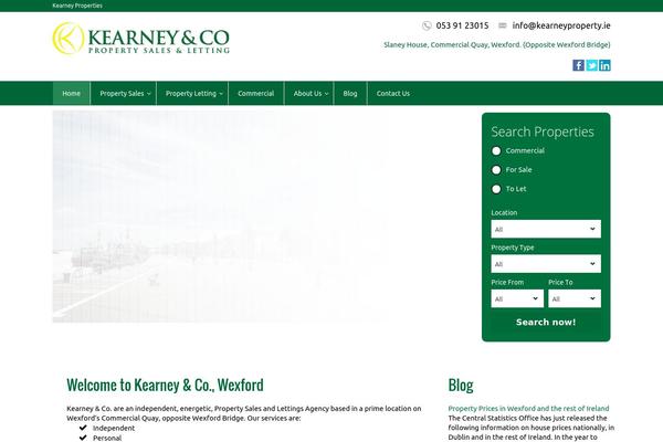 kearneyproperty.ie site used Kproperty