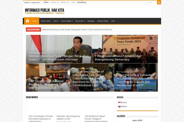 kebebasaninformasi.org site used Jasa-buat-website-dot-kom