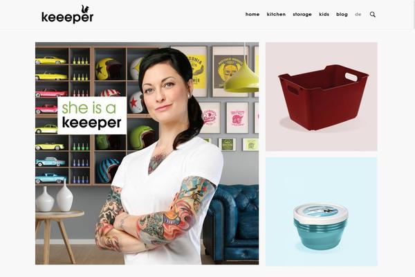 keeeper.com site used Bloc-child