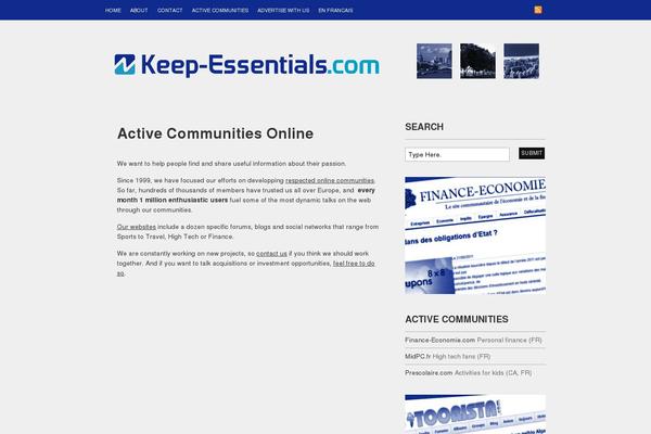 keep-essentials.com site used Standardtheme_261
