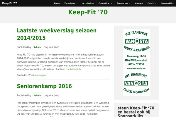 keepfit70.nl site used Spine
